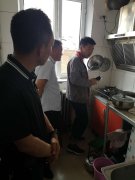 開展天然氣入戶管道安檢、安全教育活動